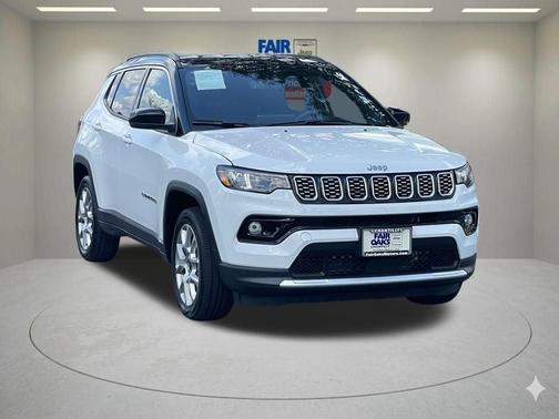 Bright White Clearcoat 2025 Jeep Compass Limited