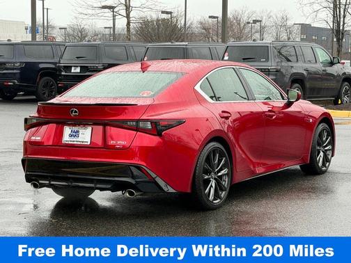 Matador Red Mica 2022 Lexus IS 350 F Sport