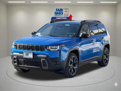 Hydro Blue Pearlcoat 2026 Jeep Cherokee Overland