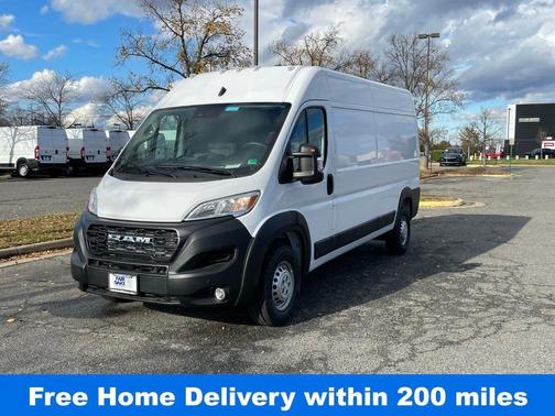Bright White Clearcoat 2026 RAM ProMaster 2500 High Roof