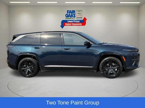 Fathom Blue Pearlcoat 2024 Jeep Wagoneer S Launch Edition