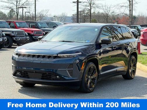 Fathom Blue Pearlcoat 2024 Jeep Wagoneer S Launch Edition