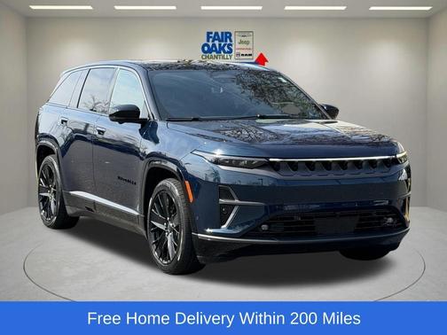 Fathom Blue Pearlcoat 2024 Jeep Wagoneer S Launch Edition