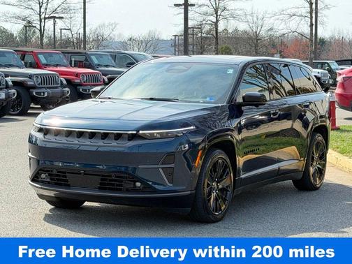 Fathom Blue Pearlcoat 2024 Jeep Wagoneer S Launch Edition