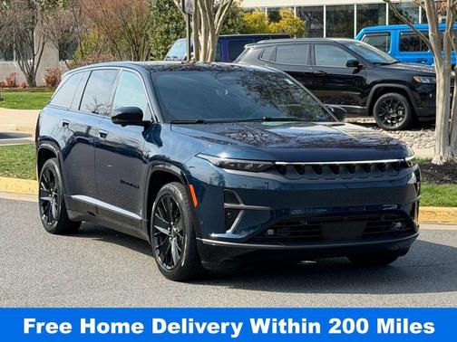 Fathom Blue Pearlcoat 2024 Jeep Wagoneer S Launch Edition