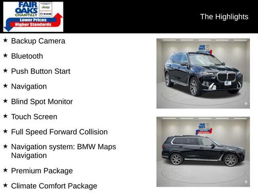 Black Sapphire Metallic 2026 BMW X7 xDrive40i