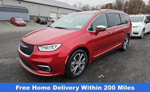 Red 2024 Chrysler Pacifica Pinnacle