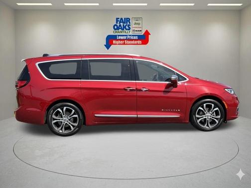 Red 2024 Chrysler Pacifica Pinnacle