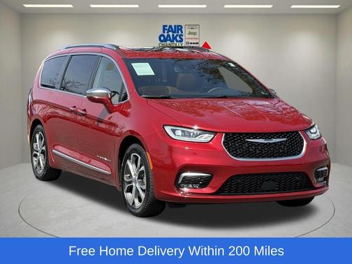 Red 2024 Chrysler Pacifica Pinnacle