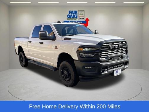 Bright White Clearcoat 2026 RAM 2500 Tradesman
