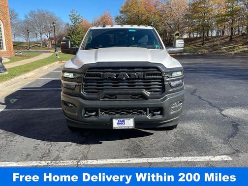 Bright White Clearcoat 2026 RAM 2500 Tradesman