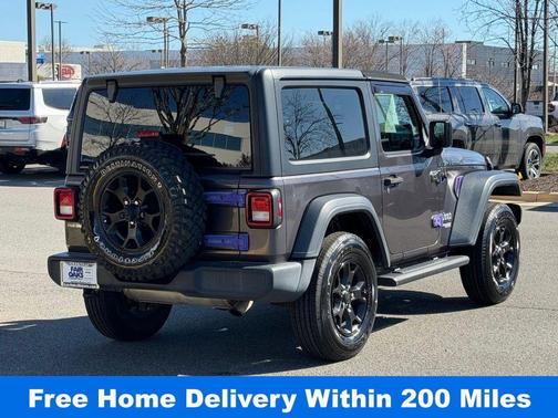 Granite Crystal Clearcoat Metallic 2020 Jeep Wrangler Sport