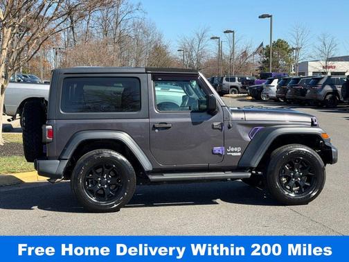 Granite Crystal Clearcoat Metallic 2020 Jeep Wrangler Sport