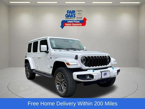 Bright White Clearcoat 2024 Jeep Wrangler 4xe High Altitude