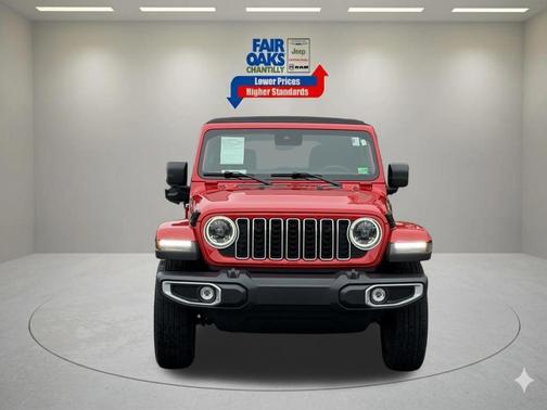 Firecracker Red Clearcoat 2024 Jeep Wrangler Sahara