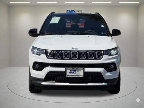 Bright White Clearcoat 2025 Jeep Compass Limited