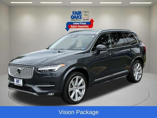 Gray Metallic 2016 Volvo XC90 T6 Inscription