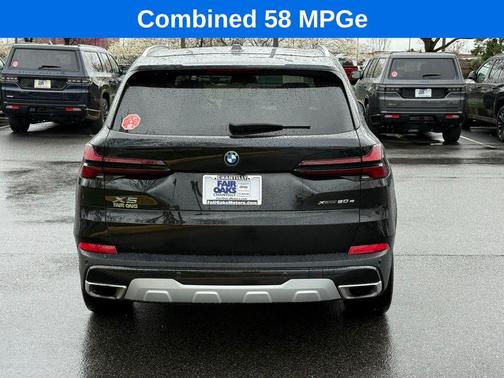 Black Sapphire Metallic 2025 BMW X5 PHEV xDrive50e