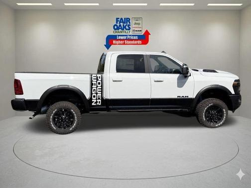Bright White Clearcoat 2026 RAM 2500 Rebel/Power Wagon