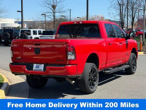 Flame Red Clearcoat 2024 RAM 2500 Big Horn