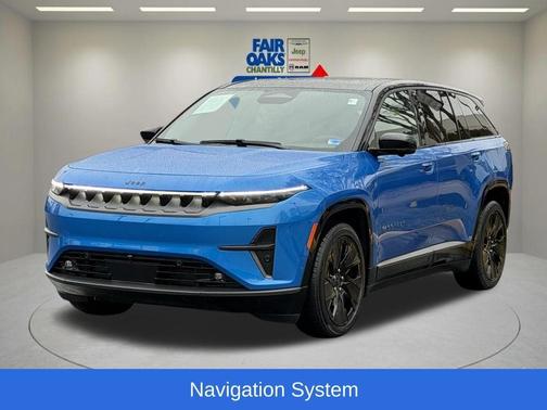 Hydro Blue Pearlcoat 2025 Jeep Wagoneer S Launch Edition