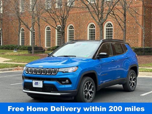 Hydro Blue Pearlcoat 2026 Jeep Compass Limited
