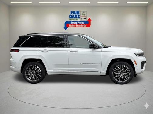 Bright White Clearcoat 2026 Jeep Grand Cherokee Summit