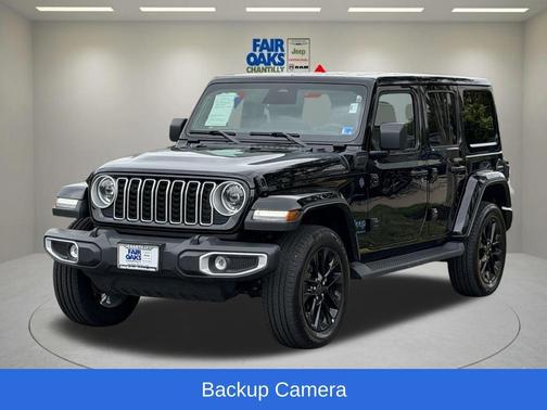 Black Clearcoat 2025 Jeep Wrangler 4xe Sahara