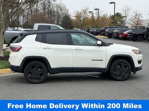 White Clearcoat 2020 Jeep Compass Altitude