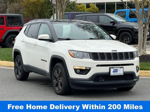 White Clearcoat 2020 Jeep Compass Altitude