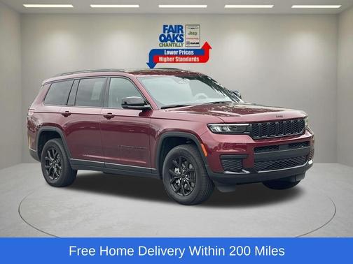 Velvet Red Pearlcoat 2025 Jeep Grand Cherokee L Laredo