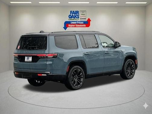 Steel Blue 2026 Jeep Grand Wagoneer Summit Obsidian