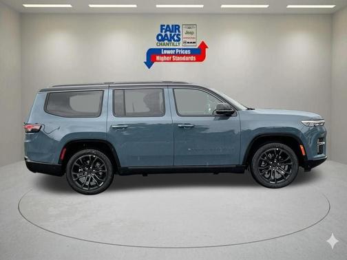Steel Blue 2026 Jeep Grand Wagoneer Summit Obsidian