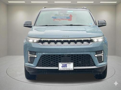 Steel Blue 2026 Jeep Grand Wagoneer Summit Obsidian