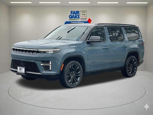Steel Blue 2026 Jeep Grand Wagoneer Summit Obsidian