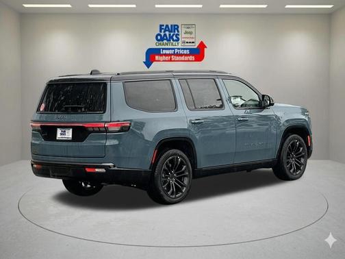 Steel Blue 2026 Jeep Grand Wagoneer Summit Obsidian