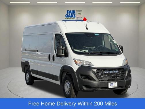 Bright White Clearcoat 2026 RAM ProMaster 2500 High Roof