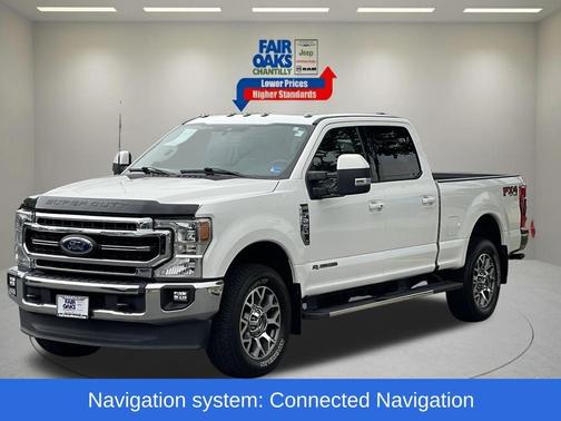 White Metallic 2022 Ford F-250 Lariat