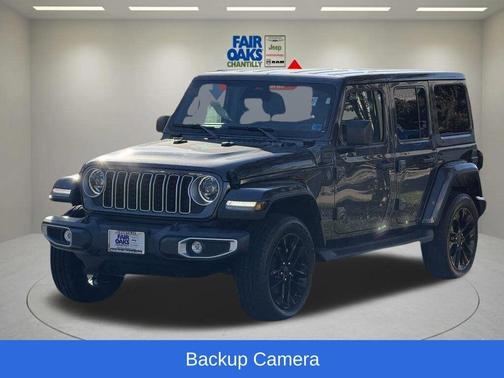 Granite Crystal Clearcoat Metallic 2025 Jeep Wrangler 4xe Sahara