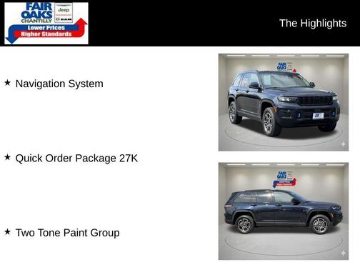 Midnight Sky 2023 Jeep Grand Cherokee 4xe Trailhawk