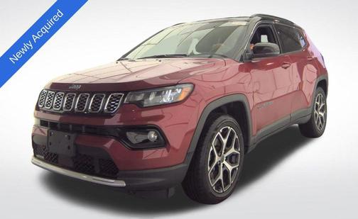 Red 2025 Jeep Compass Limited