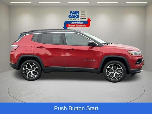 Red 2025 Jeep Compass Limited