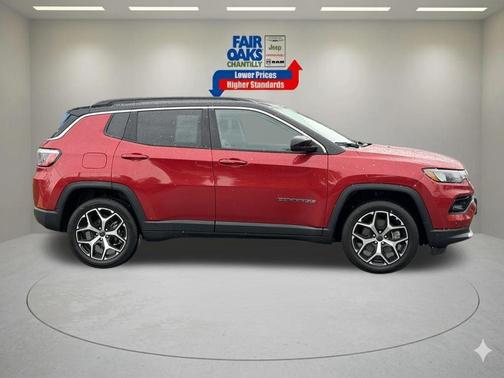 Red 2025 Jeep Compass Limited