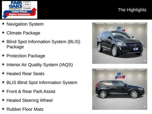 Onyx Black Metallic 2016 Volvo XC60 T6 Drive-E Platinum