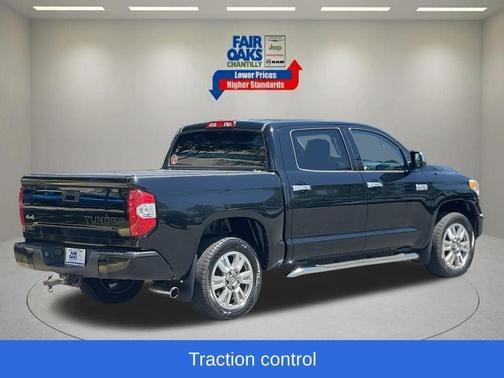 Black 2017 Toyota Tundra Platinum
