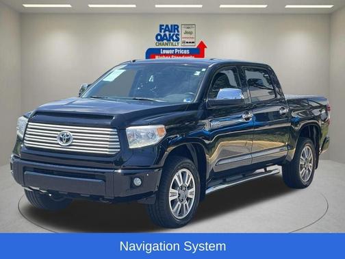 Black 2017 Toyota Tundra Platinum