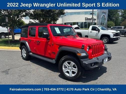 2022 Jeep Wrangler Unlimited Sport