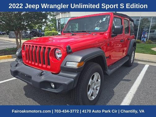 2022 Jeep Wrangler Unlimited Sport