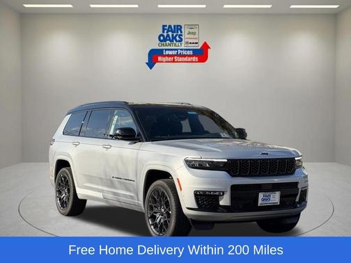 Silver Zynith 2025 Jeep Grand Cherokee L Summit