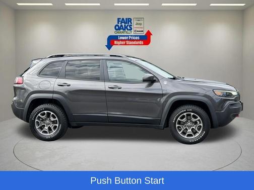 Granite Crystal Clearcoat Metallic 2021 Jeep Cherokee Trailhawk